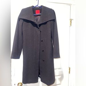 sz 4. double breasted overcoat. VINTAGE cole haan.